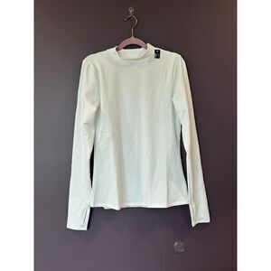 NWT DSG Cold Weather Mock Neck Base Layer Top White Size XS